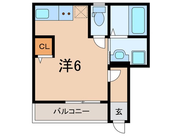 リッチライフ箕岡通の物件間取画像